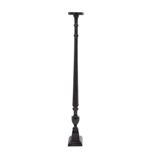 Aluminum Tall Floor Pillar Candle Holder Set